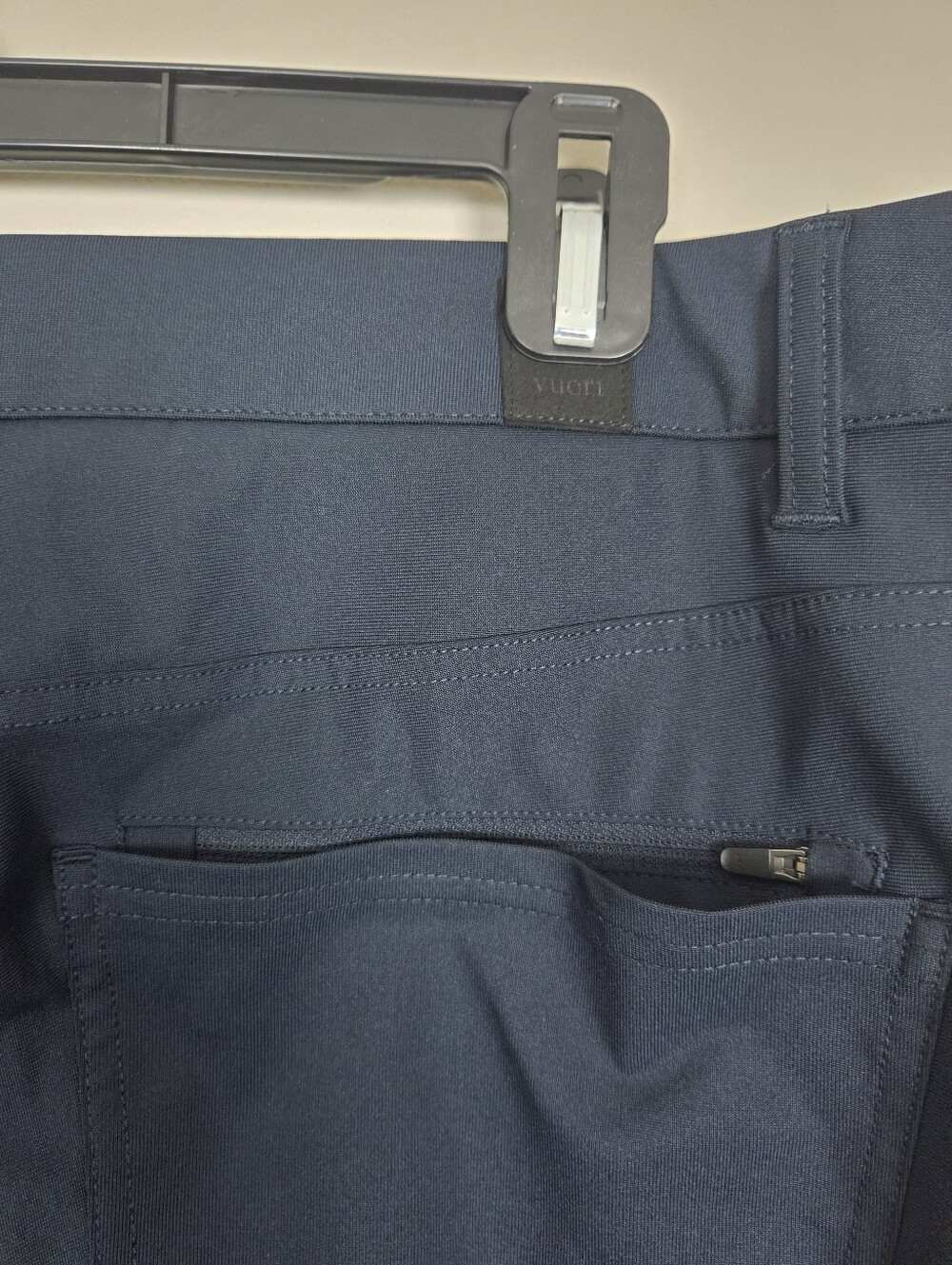 Vuori Meta Pant Mens 38 x 32 Blue Athletic Slim Fit Performance Golf Pants V430 - Picture 6 of 10